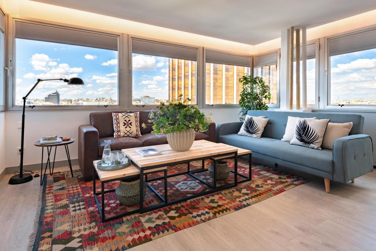 2 Bedrooms 1 Bathroom Furnished - Justicia - Incredible Views - Mintystay Madrid Eksteriør bilde