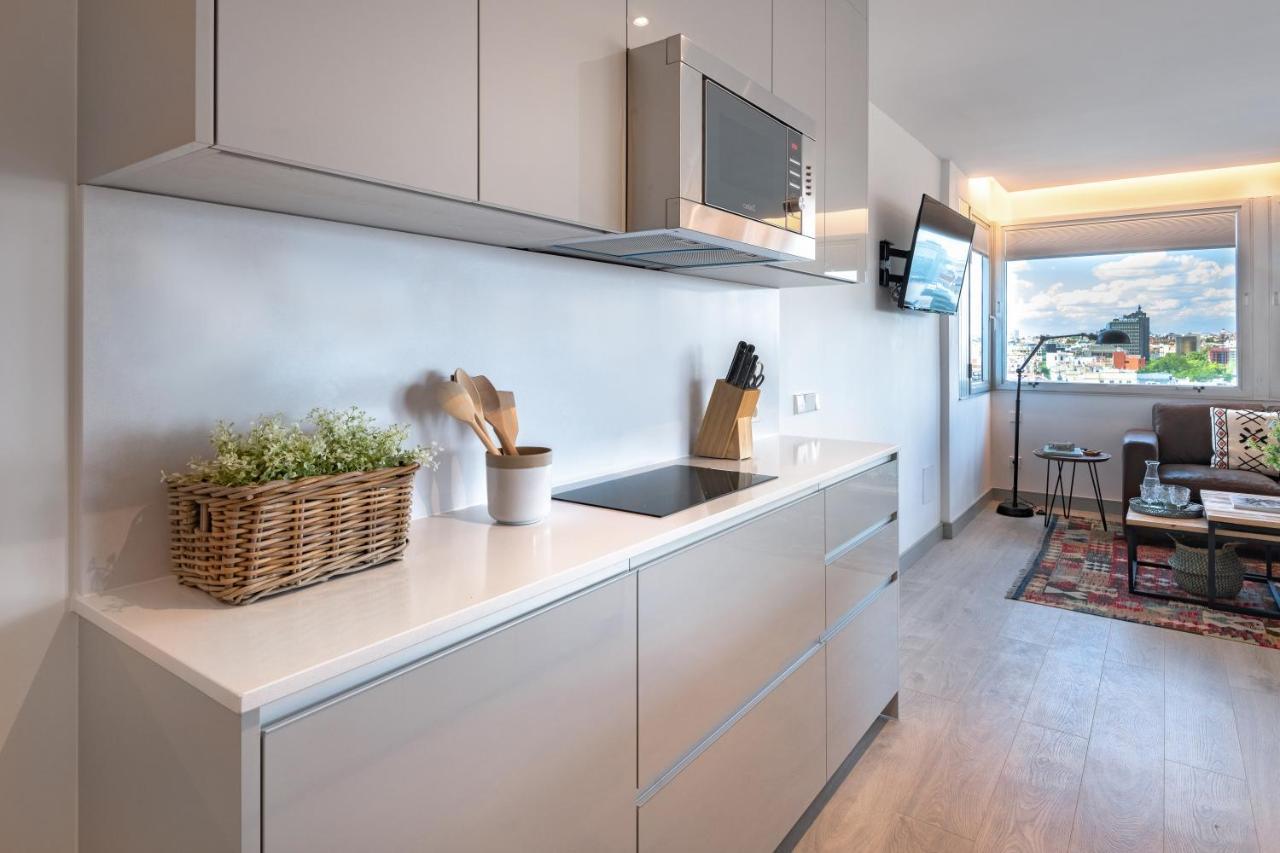 2 Bedrooms 1 Bathroom Furnished - Justicia - Incredible Views - Mintystay Madrid Eksteriør bilde